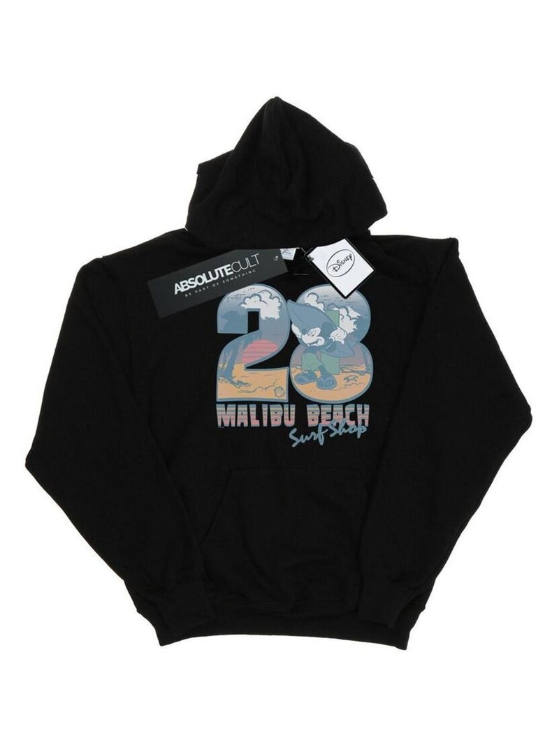 Disney - Sweat à capuche SURF SHOP Noir - Kiabi