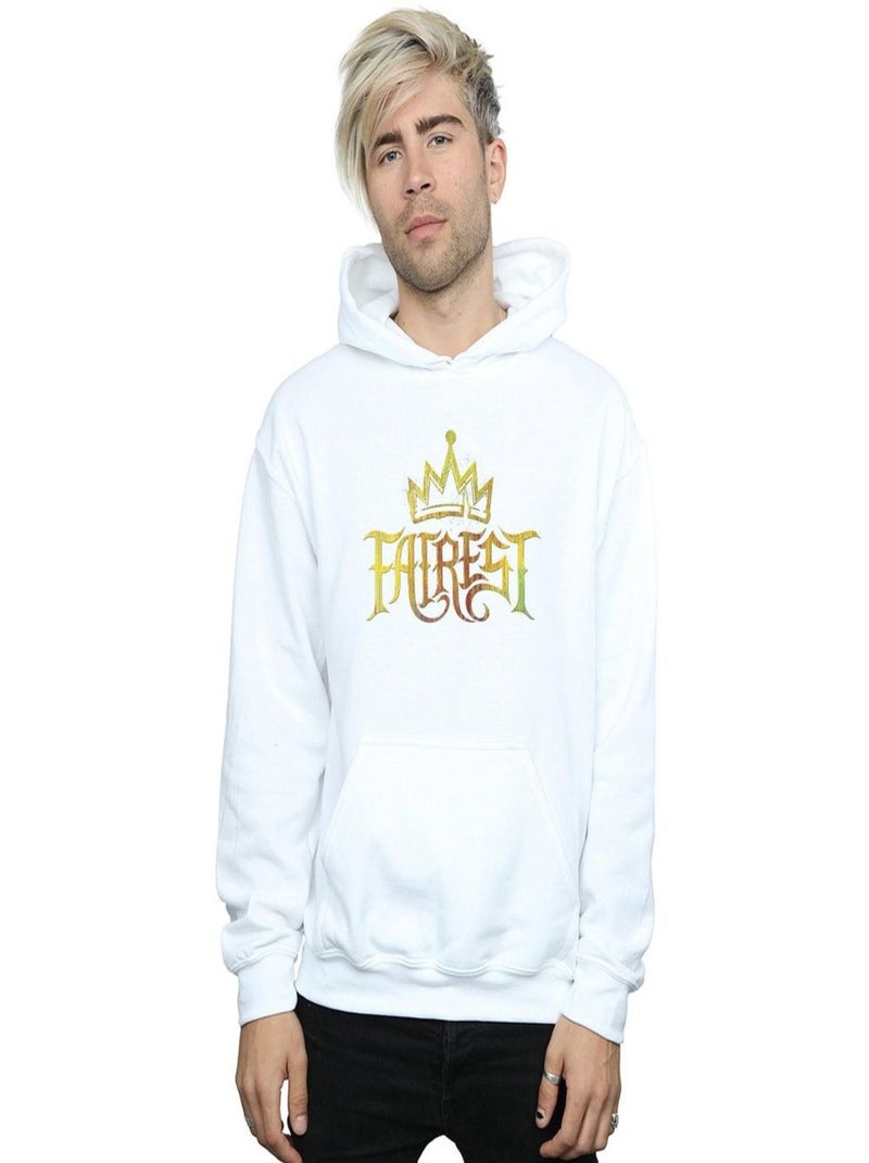 Disney - Sweat à capuche THE DESCENDANTS FAIREST GOLD Blanc - Kiabi