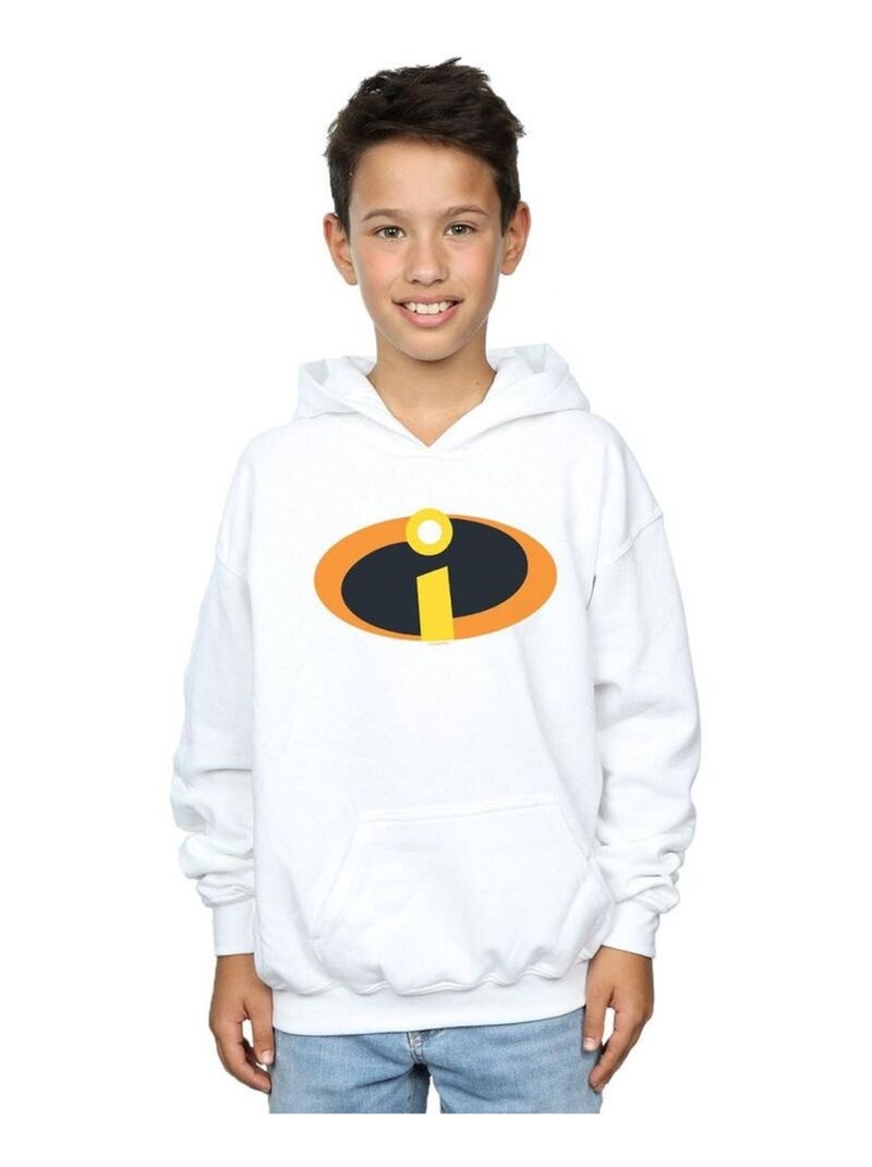 Disney - Sweat à capuche THE INCREDIBLES Blanc - Kiabi