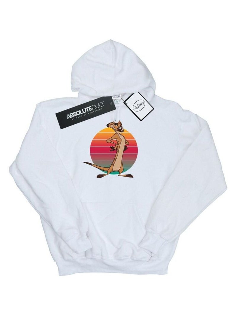 Disney - Sweat à capuche THE LION KING Blanc - Kiabi