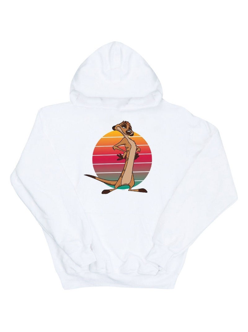 Disney - Sweat à capuche THE LION KING Blanc - Kiabi