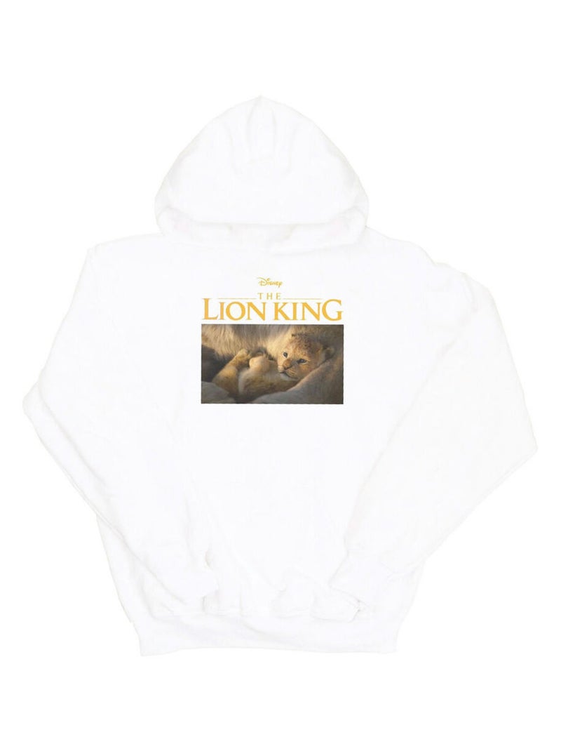 Disney - Sweat à capuche THE LION KING Blanc - Kiabi