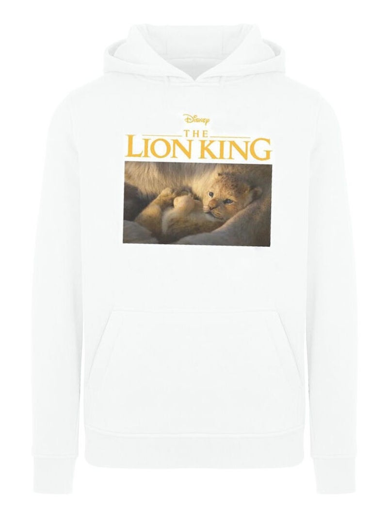 Disney - Sweat à capuche THE LION KING Blanc - Kiabi
