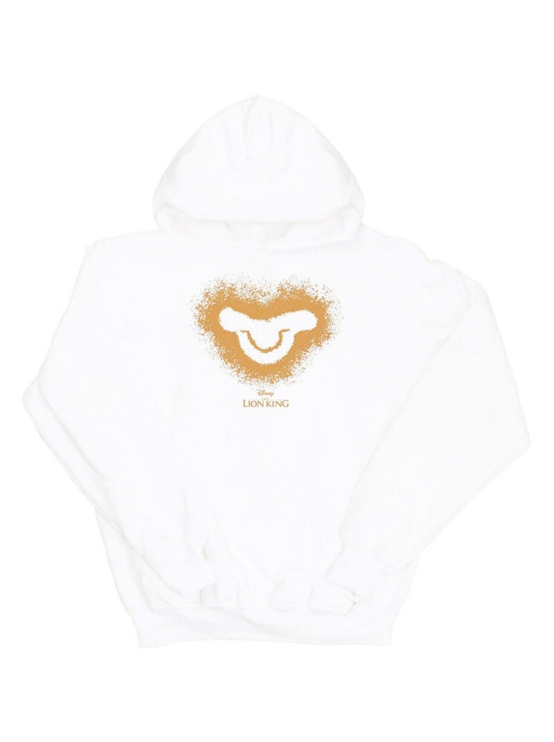 Disney - Sweat à capuche THE LION KING Blanc - Kiabi