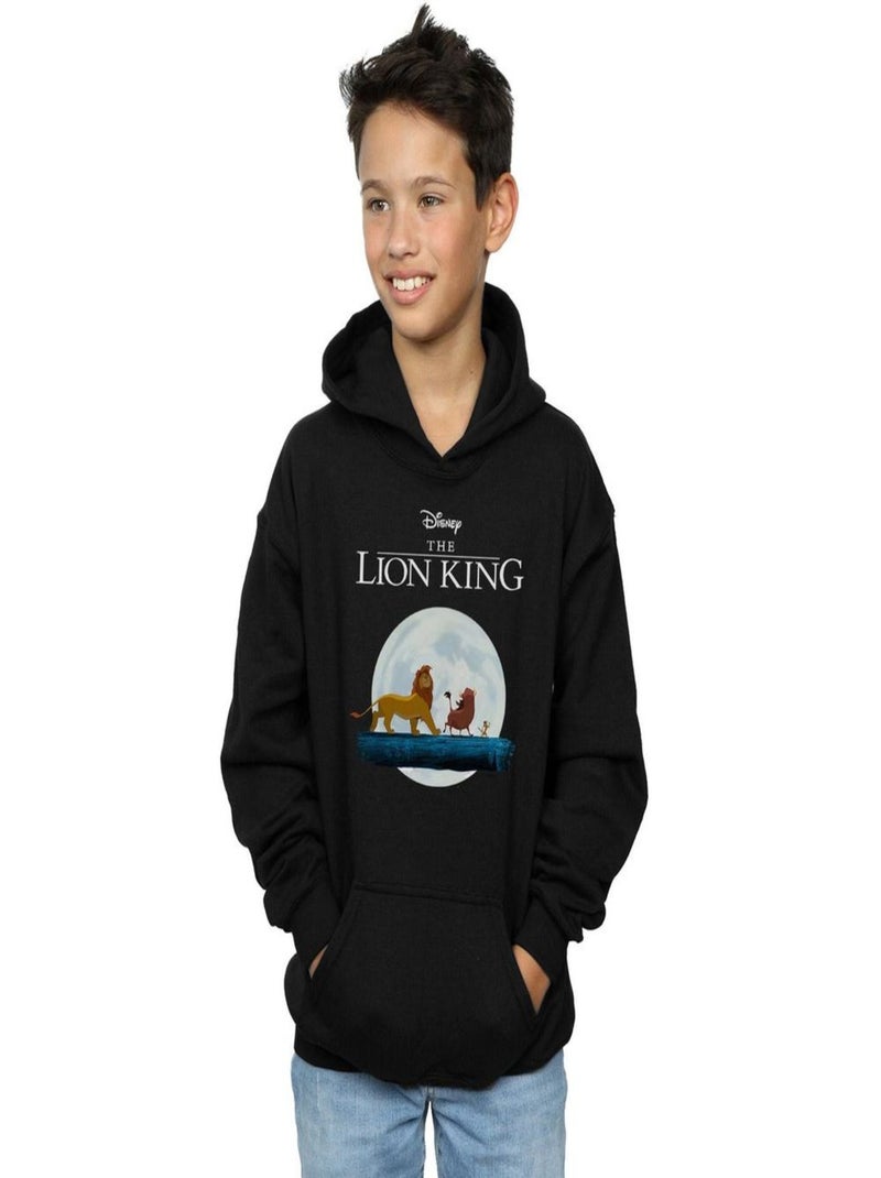 Disney - Sweat à capuche THE LION KING HAKUNA MATATA WALK Noir - Kiabi