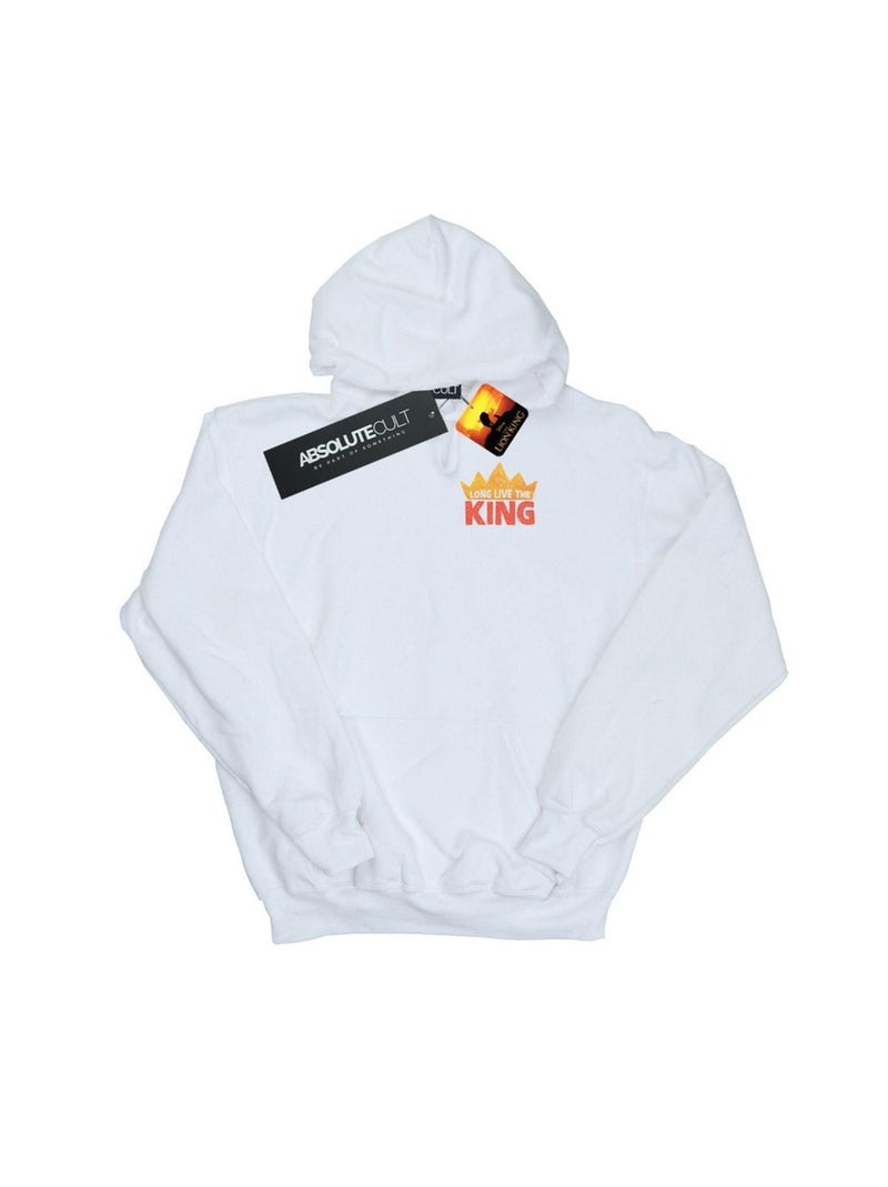 Disney - Sweat à capuche THE LION KING LONG LIVE Blanc - Kiabi