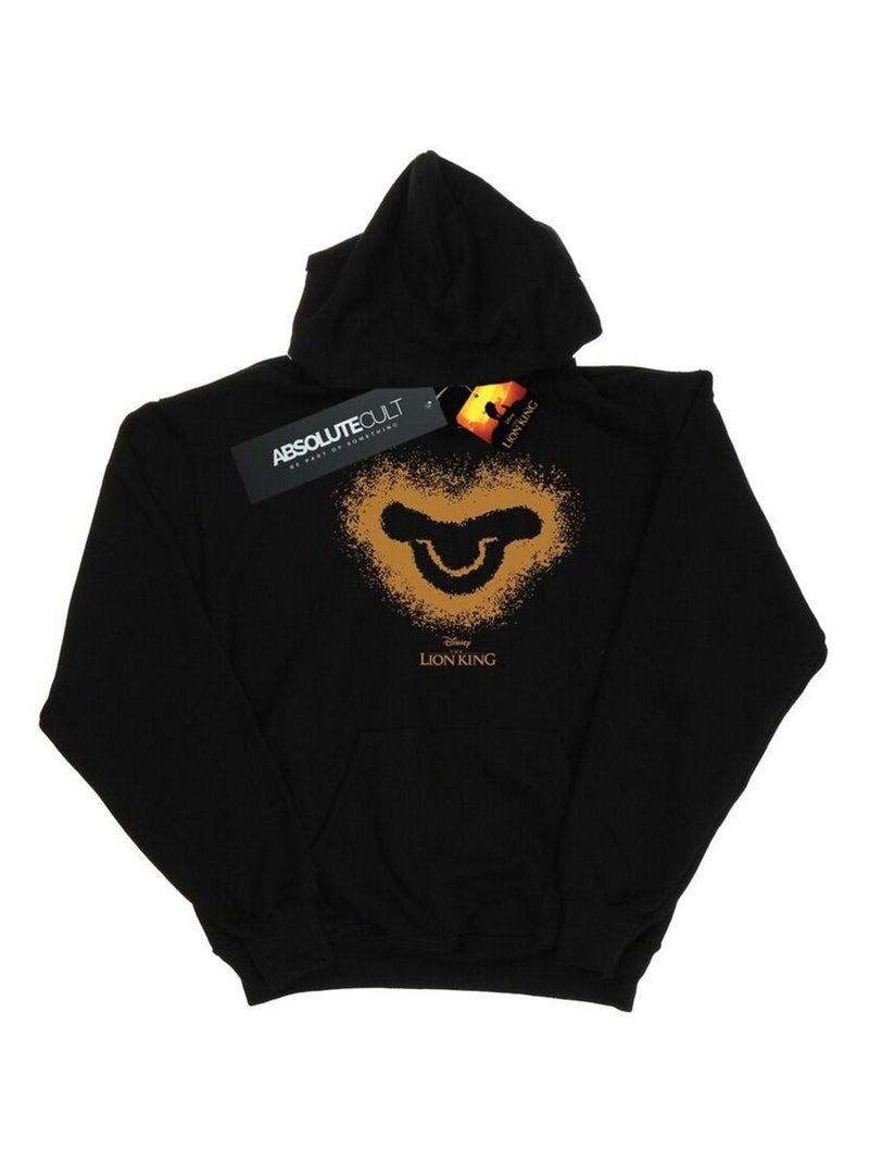 Disney - Sweat à capuche THE LION KING Noir - Kiabi