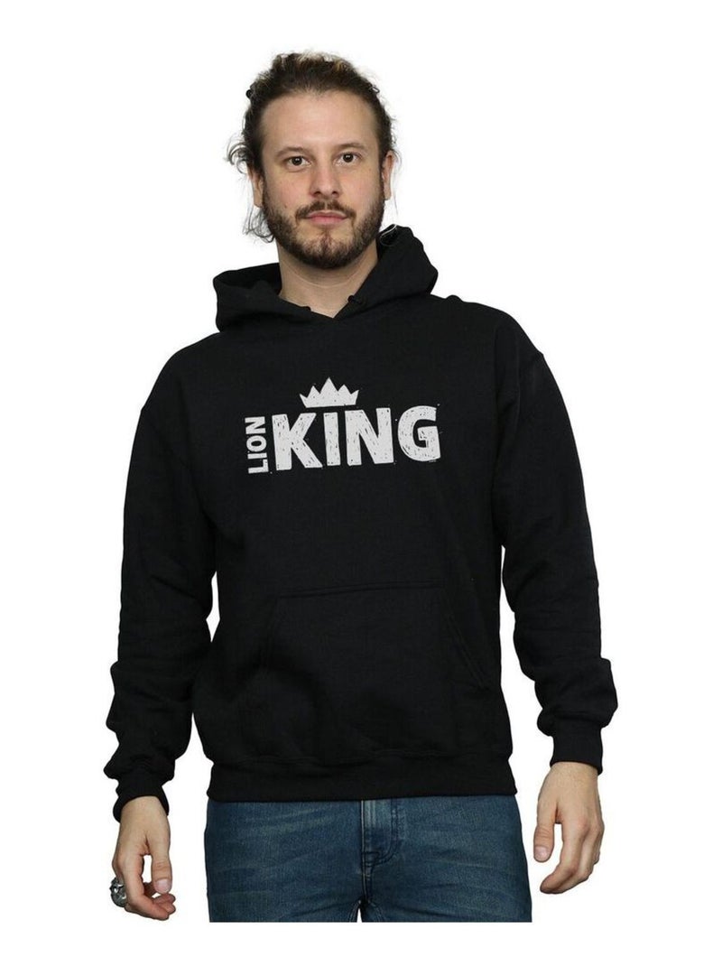 Disney - Sweat à capuche THE LION KING Noir - Kiabi
