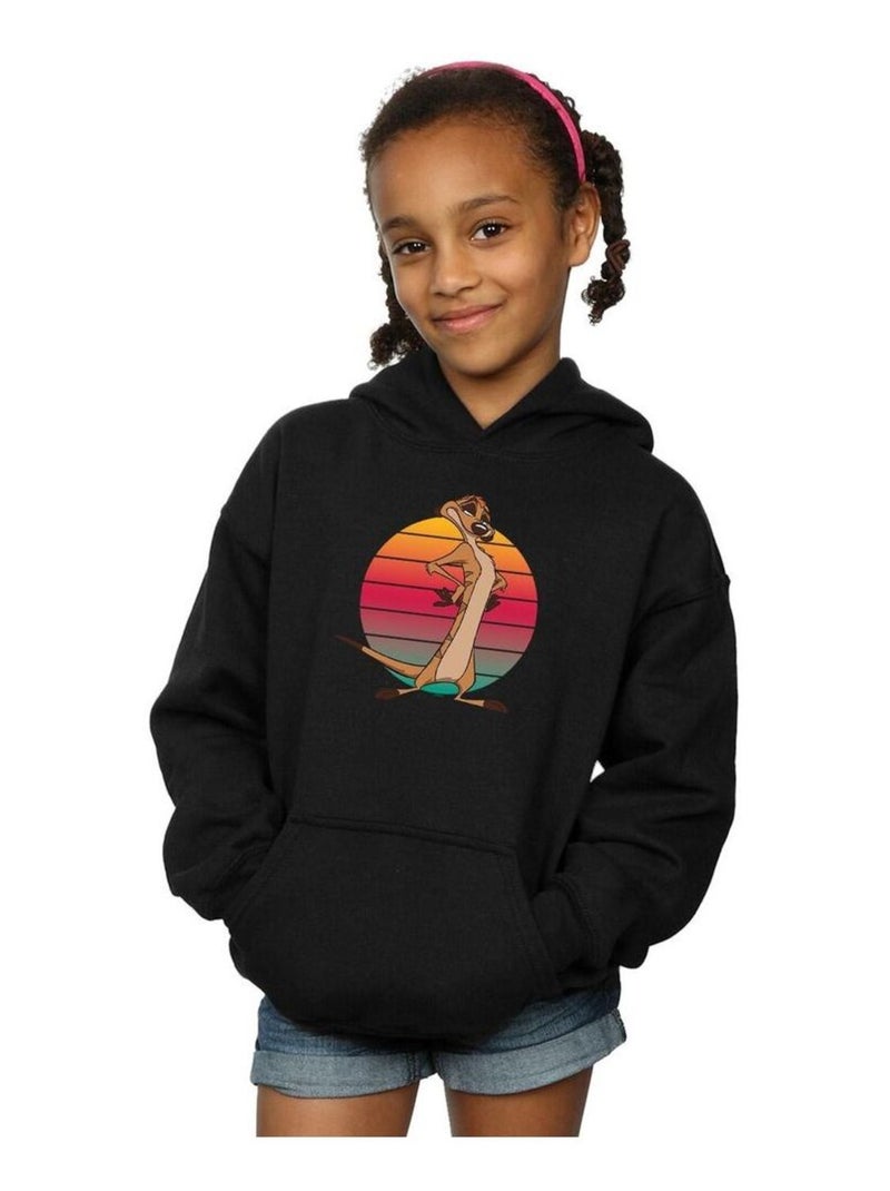 Disney - Sweat à capuche THE LION KING Noir - Kiabi