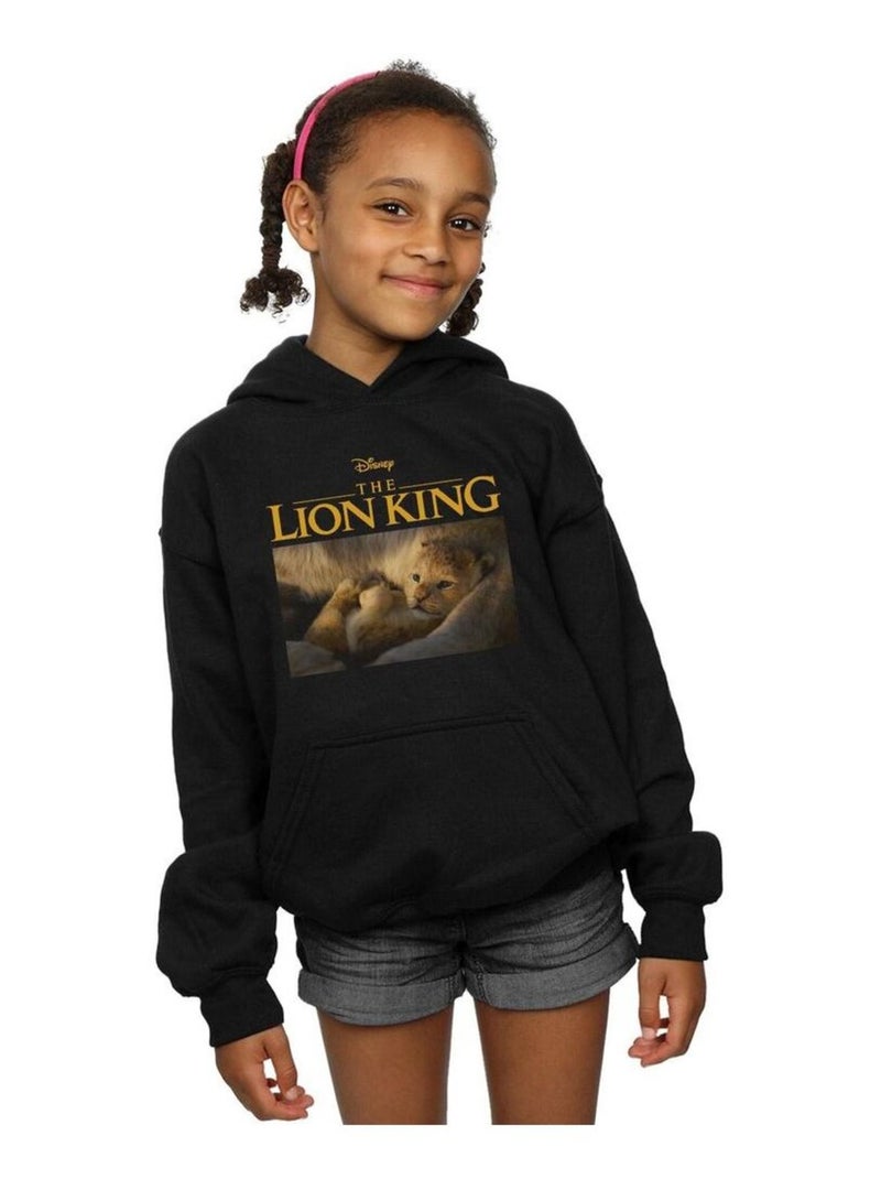 Disney - Sweat à capuche THE LION KING Noir - Kiabi