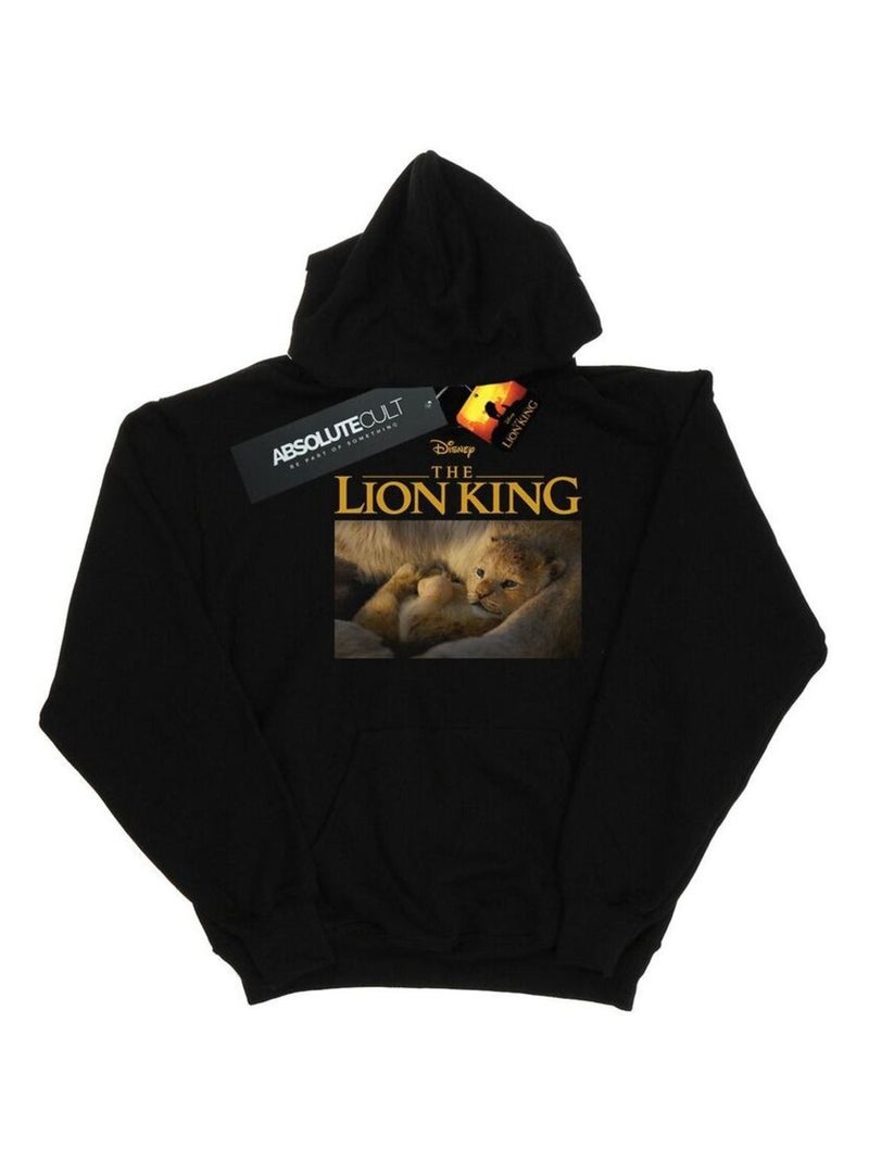 Disney - Sweat à capuche THE LION KING Noir - Kiabi