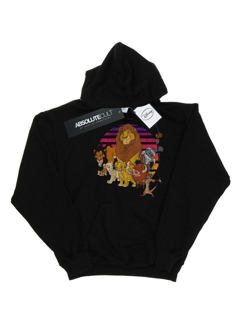 Disney - Sweat à capuche THE LION KING PRIDE FAMILY Noir - Kiabi