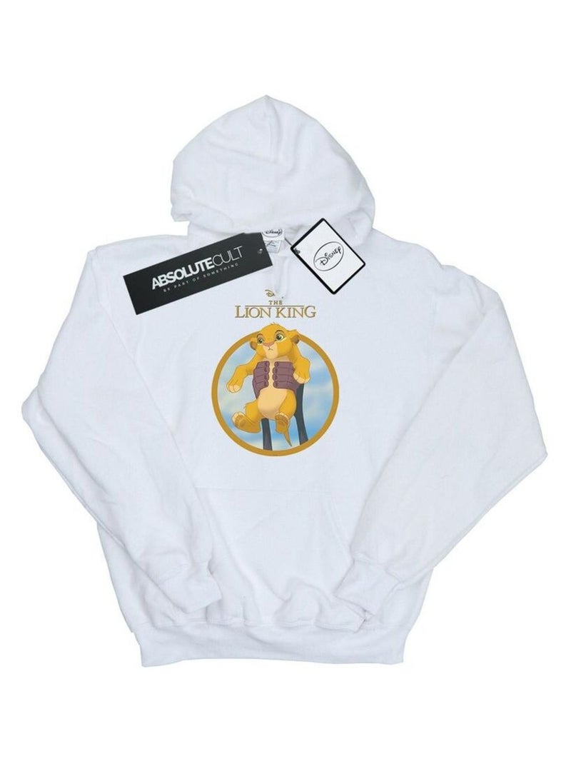 Disney - Sweat à capuche THE LION KING SHOW Blanc - Kiabi