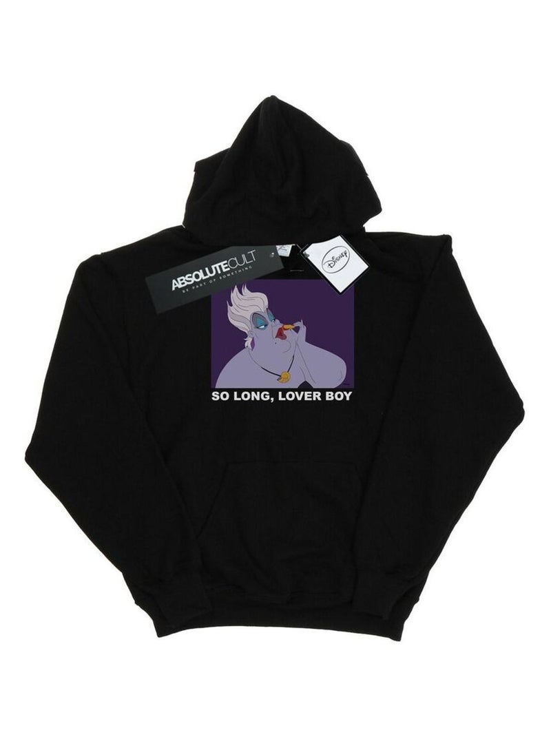 Disney - Sweat à capuche THE LITTLE MERMAID LOVER BOY Noir - Kiabi