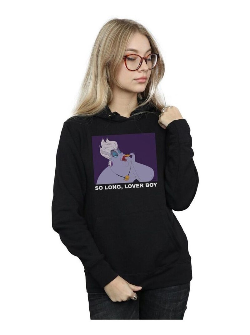 Disney - Sweat à capuche THE LITTLE MERMAID LOVER BOY Noir - Kiabi