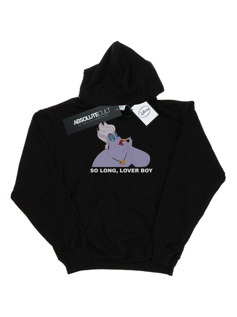 Disney - Sweat à capuche THE LITTLE MERMAID SO LONG Noir - Kiabi