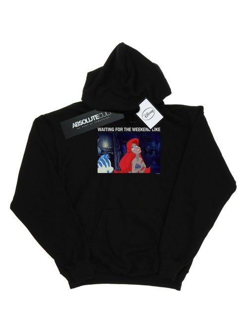 Disney - Sweat à capuche THE LITTLE MERMAID WAITING FOR THE WEEKEND - Kiabi