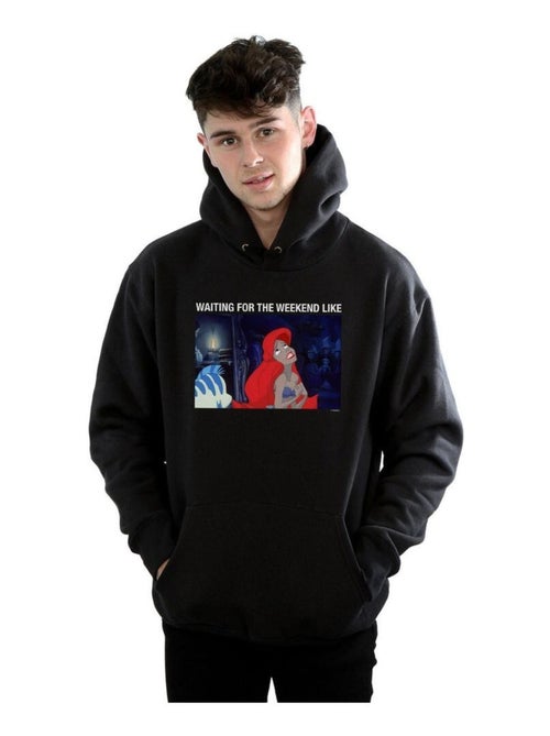 Disney - Sweat à capuche THE LITTLE MERMAID WAITING FOR THE WEEKEND - Kiabi Disney - Sweat à capuche THE LITTLE MERMAID WAITING FOR THE WEEKEND - Kiabi