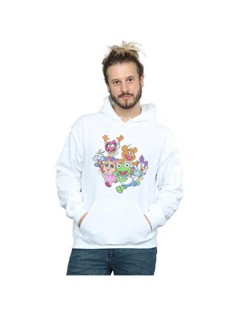Disney - Sweat à capuche THE MUPPETS MUPPET BABIES Blanc - Kiabi