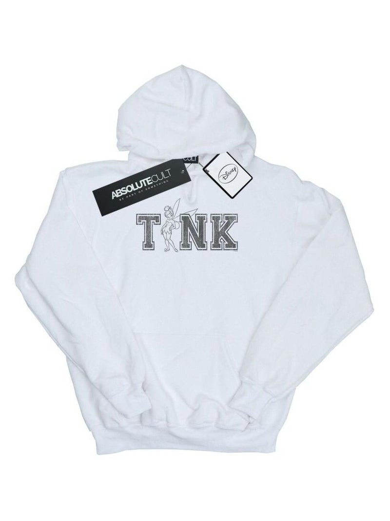 Disney - Sweat à capuche TINK Blanc - Kiabi