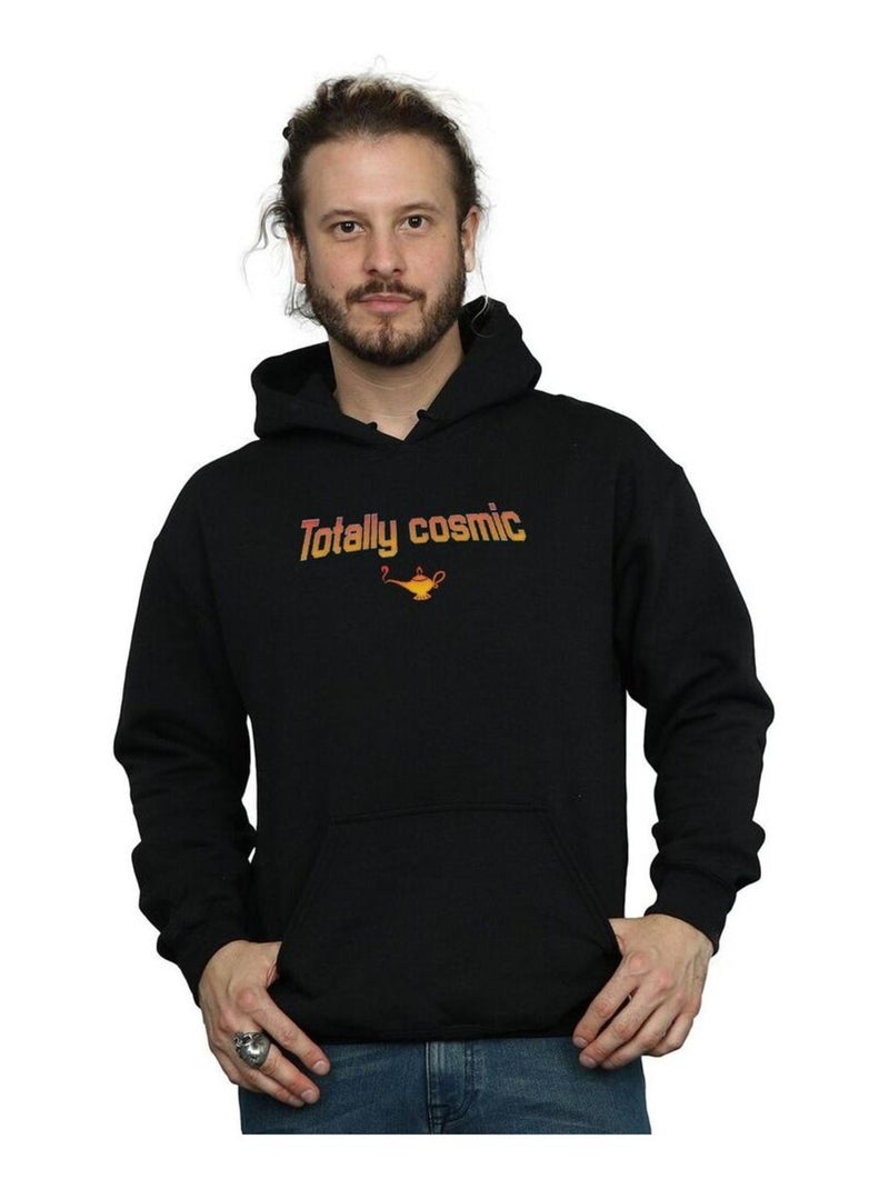 Disney - Sweat à capuche TOTALLY COSMIC Noir - Kiabi