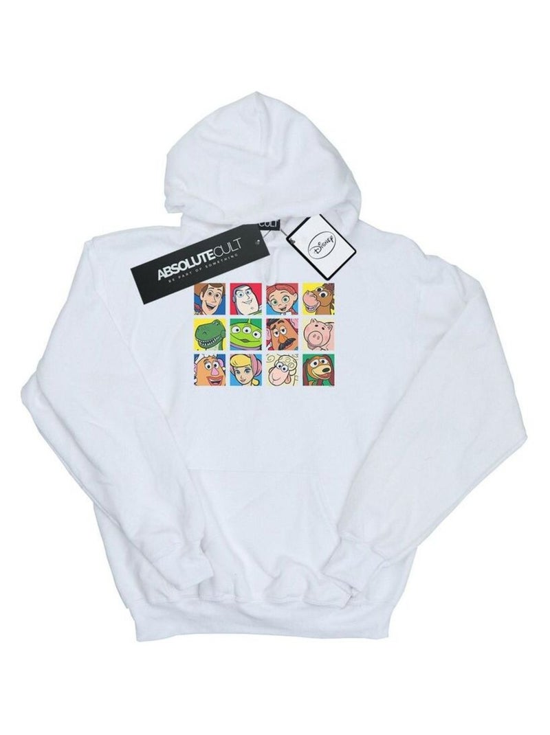 Disney - Sweat à capuche TOY STORY Blanc - Kiabi