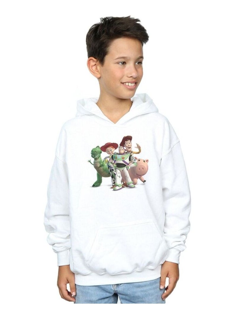 Disney - Sweat à capuche TOY STORY Blanc - Kiabi