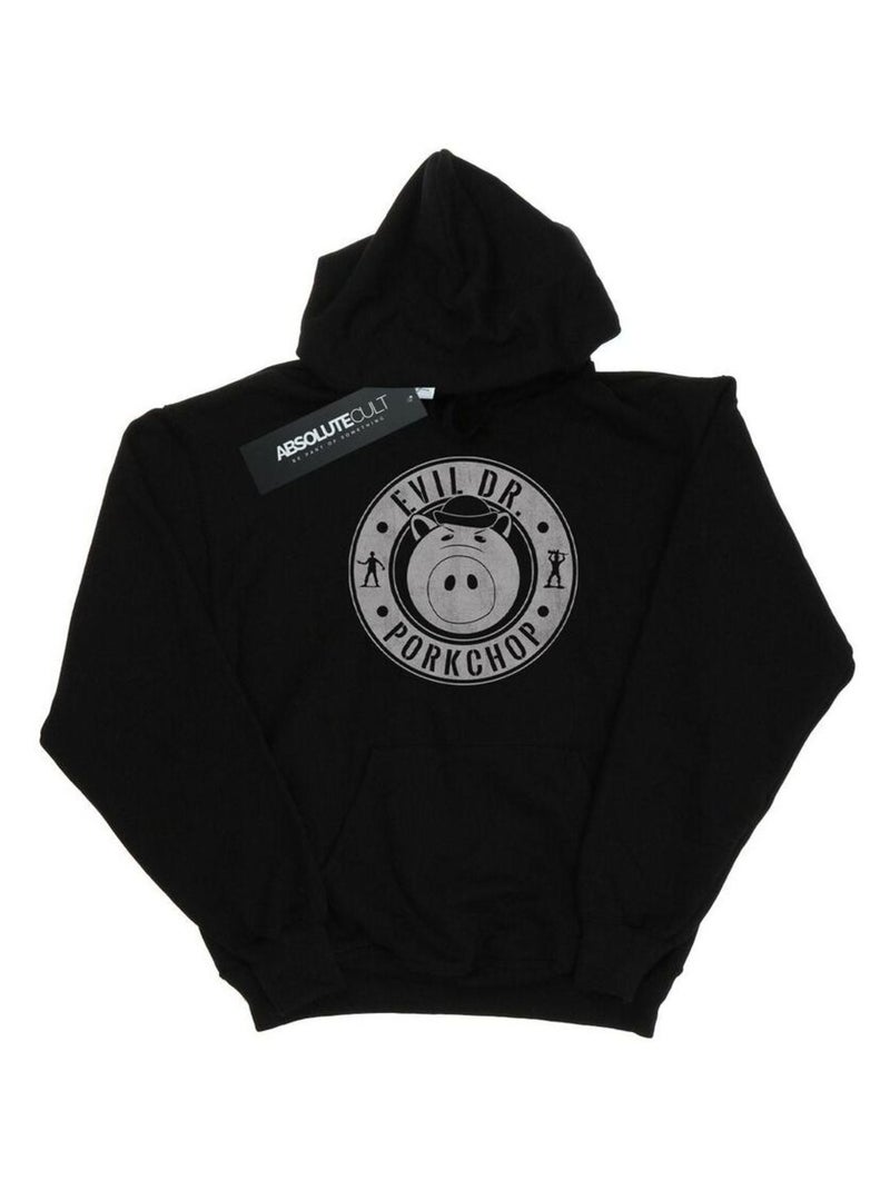 Disney - Sweat à capuche TOY STORY EVIL DR PORK CHOP Noir - Kiabi