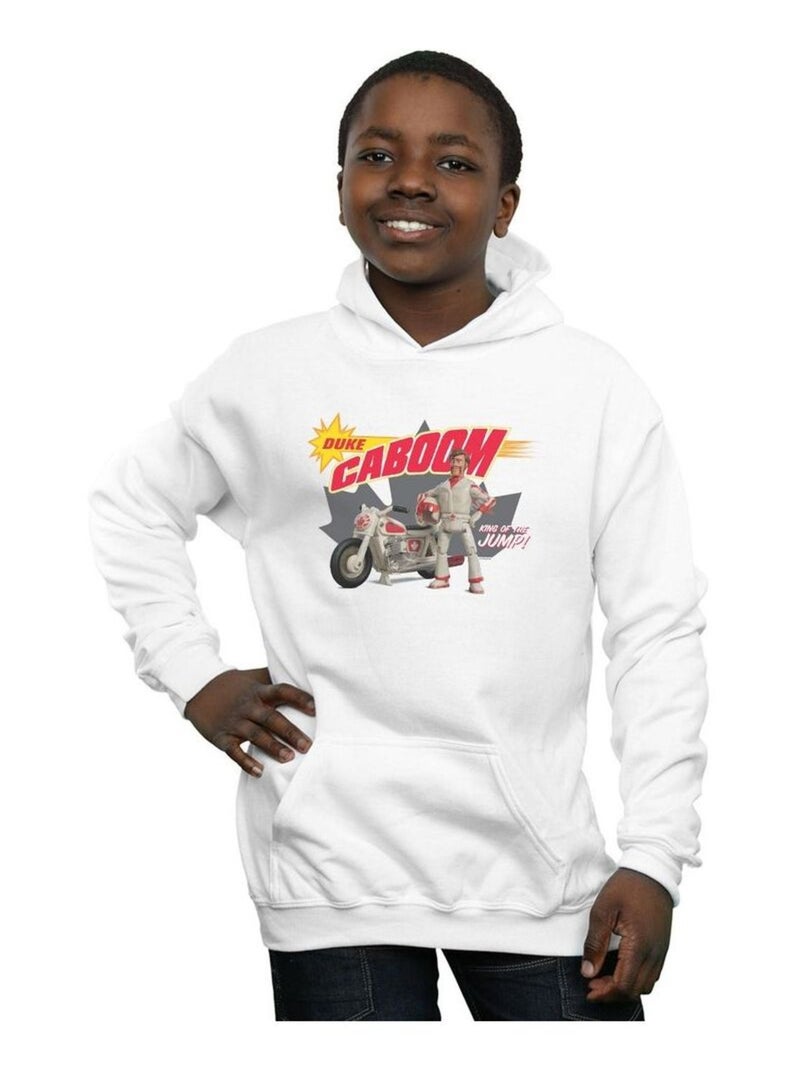 Disney - Sweat à capuche TOY STORY KING OF THE JUMP Blanc - Kiabi