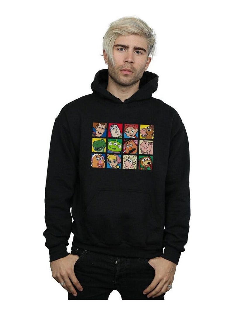 Disney - Sweat à capuche TOY STORY Noir - Kiabi