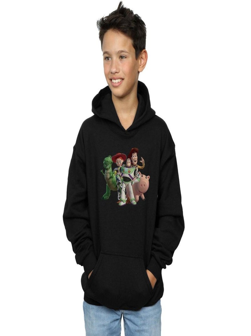 Disney - Sweat à capuche TOY STORY Noir - Kiabi