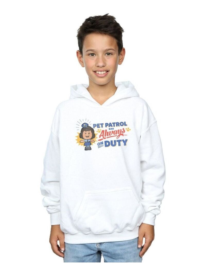 Disney - Sweat à capuche TOY STORY PET PATROL Blanc - Kiabi