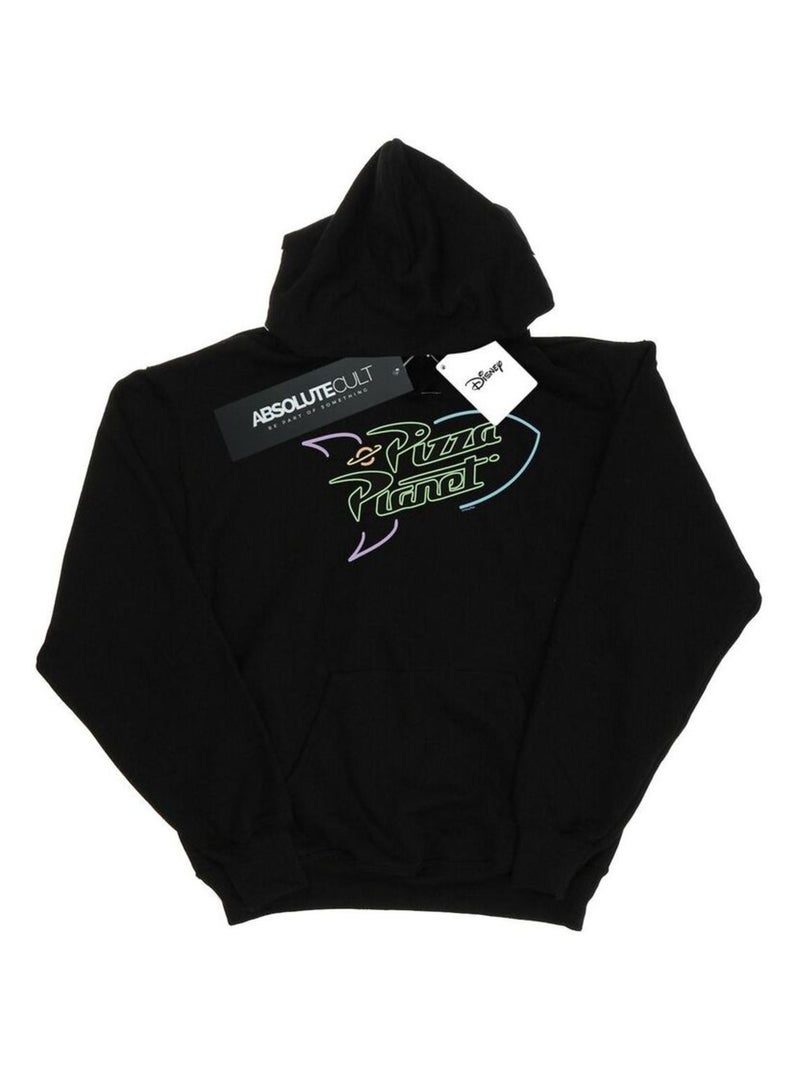 Disney - Sweat à capuche TOY STORY PIZZA PLANET Noir - Kiabi