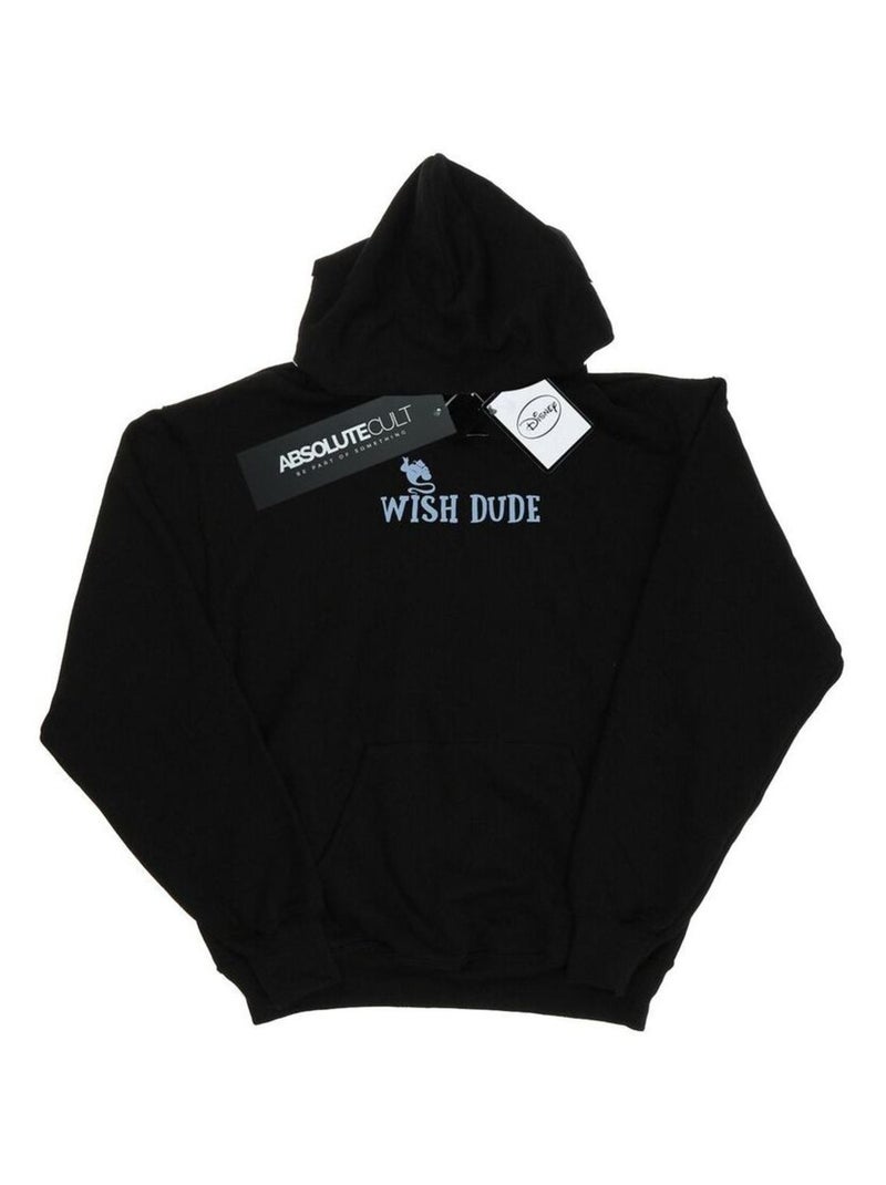 Disney - Sweat à capuche WISH DUDE Noir - Kiabi