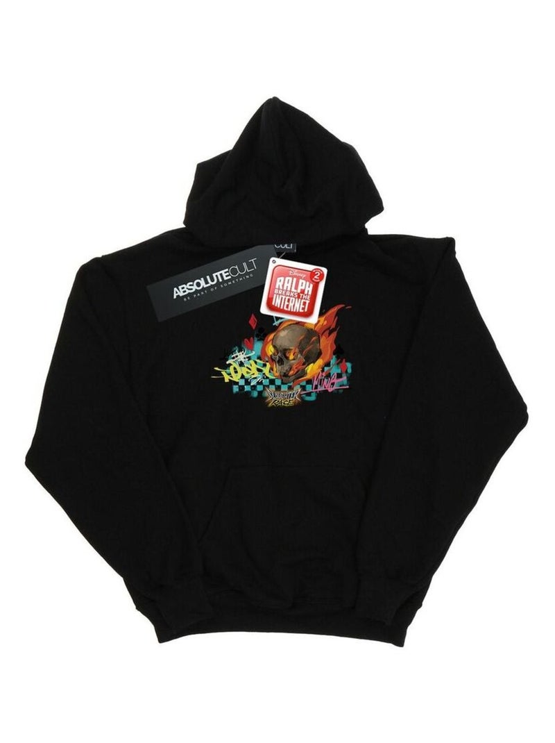 Disney - Sweat à capuche WRECK IT RALPH Noir - Kiabi