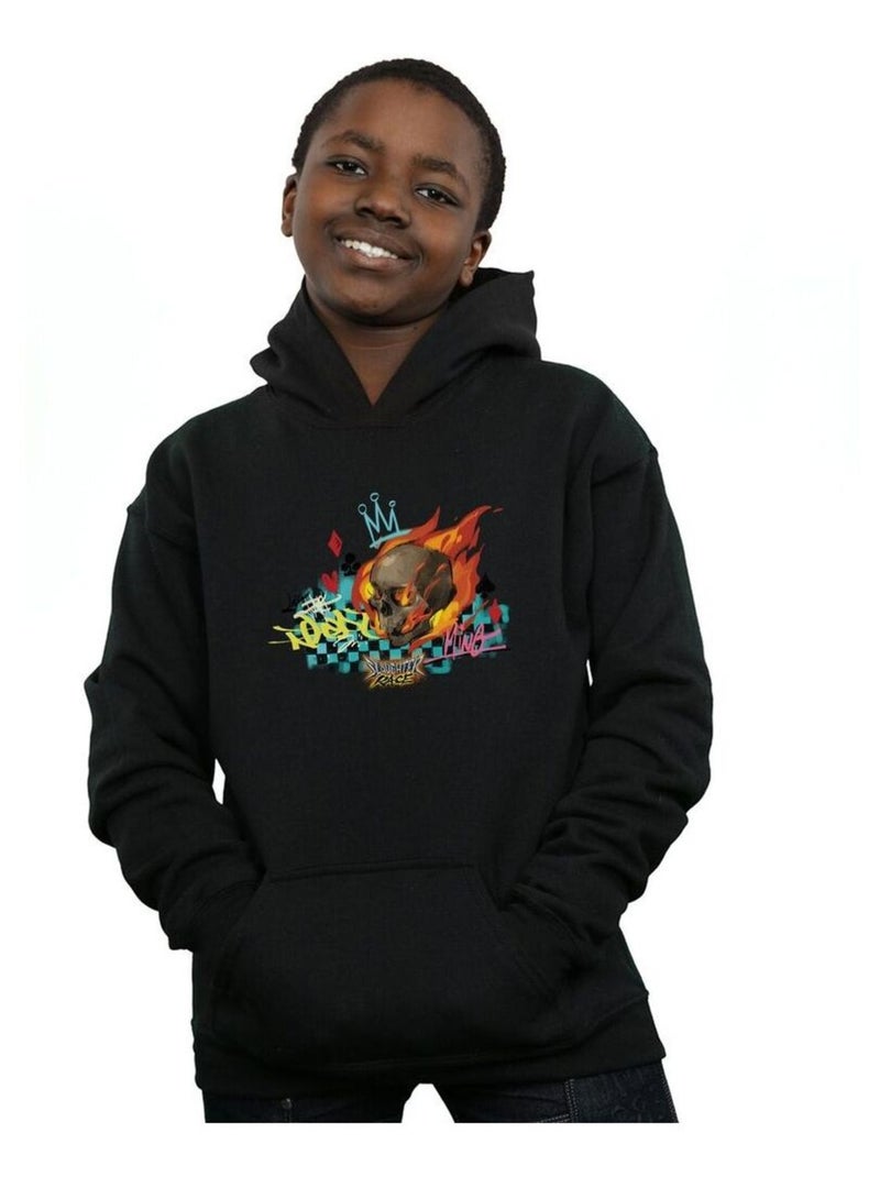 Disney - Sweat à capuche WRECK IT RALPH Noir - Kiabi