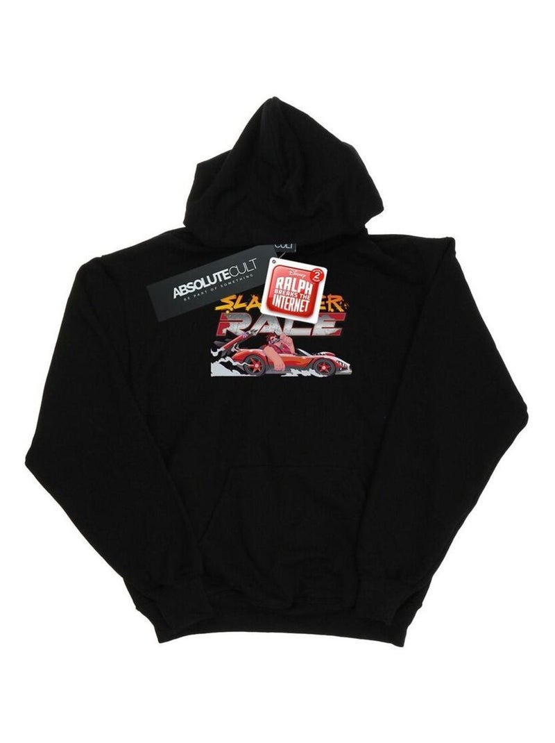 Disney - Sweat à capuche WRECK IT RALPH SLAUGHTER Noir - Kiabi