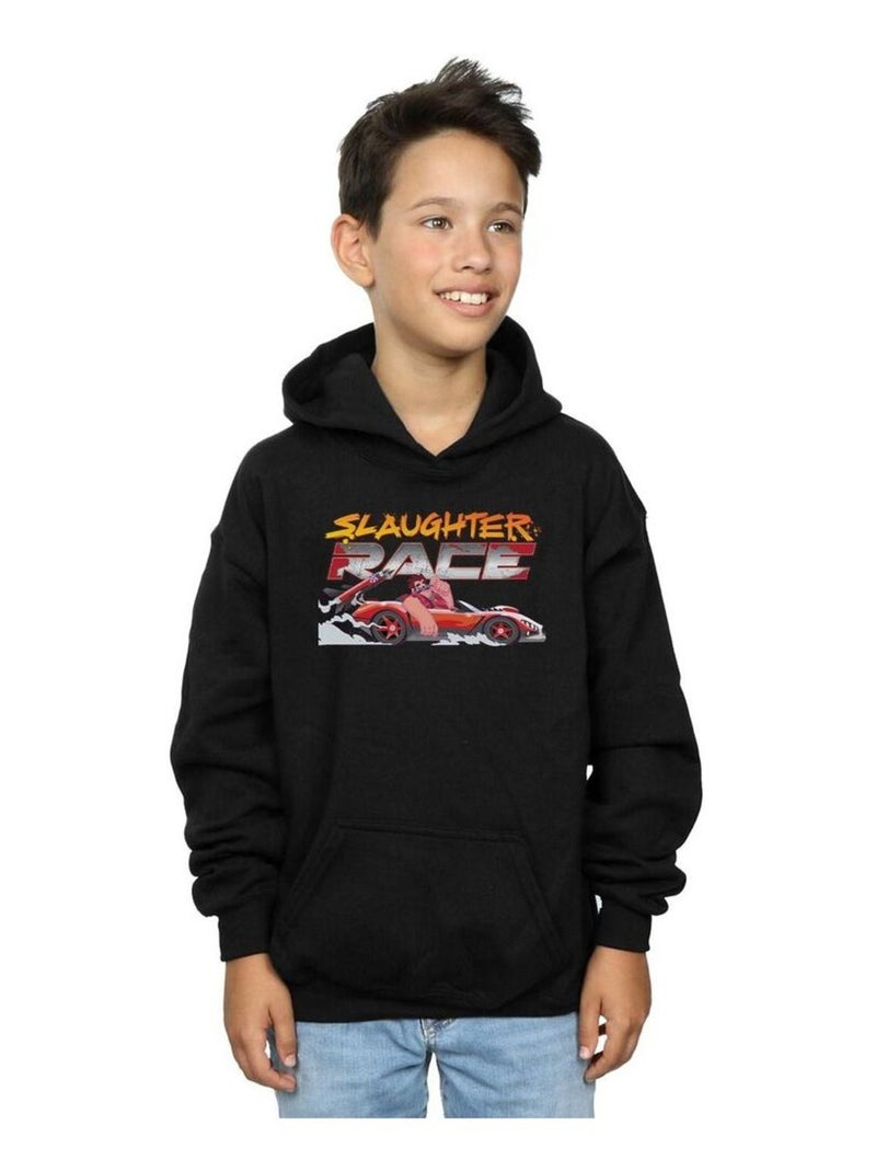 Disney - Sweat à capuche WRECK IT RALPH SLAUGHTER Noir - Kiabi