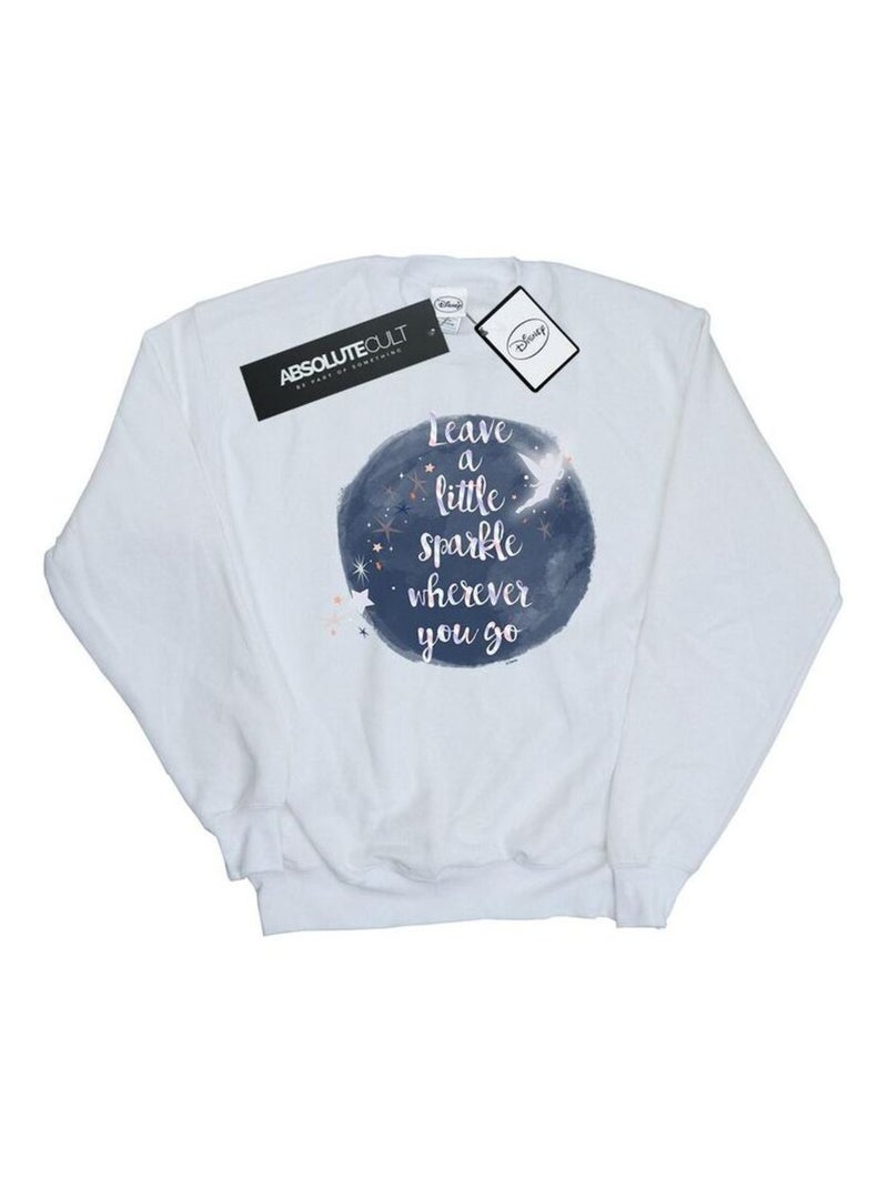 Disney - Sweat A LITTLE SPARKLE Blanc - Kiabi