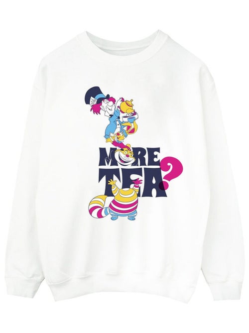 Disney - Sweat Alice au Pays des Merveilles MORE TEA - Kiabi
