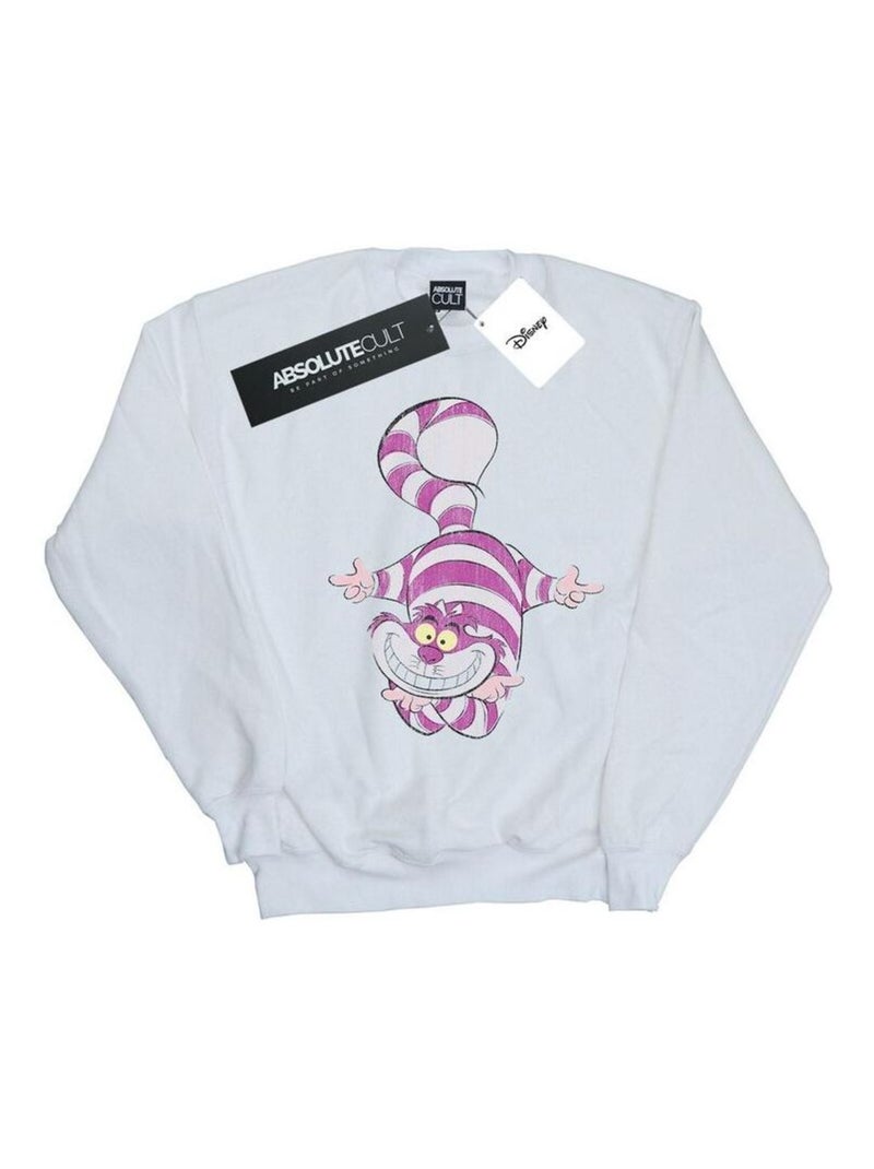 Disney - Sweat ALICE IN WONDERLAND Blanc - Kiabi