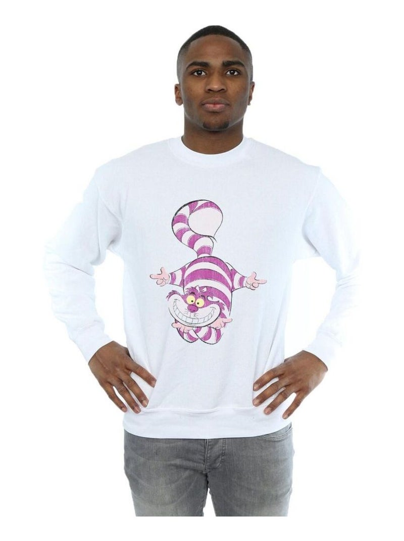 Disney - Sweat ALICE IN WONDERLAND Blanc - Kiabi