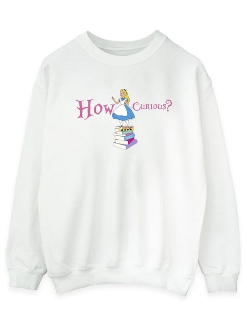 Disney - Sweat ALICE IN WONDERLAND HOW CURIOUS - Kiabi Disney - Sweat ALICE IN WONDERLAND HOW CURIOUS - Kiabi