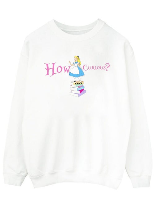 Disney - Sweat ALICE IN WONDERLAND HOW CURIOUS - Kiabi Disney - Sweat ALICE IN WONDERLAND HOW CURIOUS - Kiabi