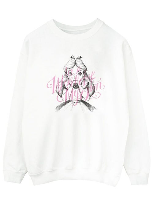 Disney - Sweat ALICE IN WONDERLAND IN A WORLD OF MY OWN - Kiabi Disney - Sweat ALICE IN WONDERLAND IN A WORLD OF MY OWN - Kiabi