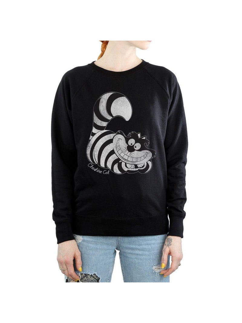 Disney - Sweat ALICE IN WONDERLAND Noir - Kiabi