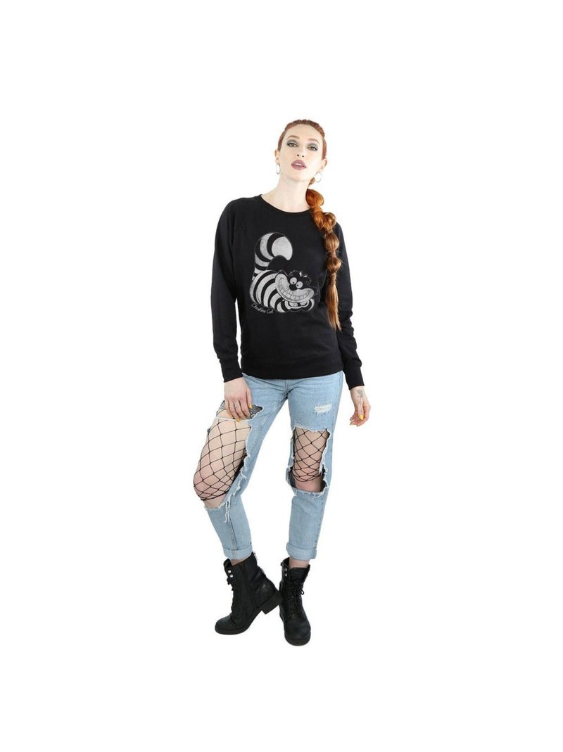 Disney - Sweat ALICE IN WONDERLAND Noir - Kiabi