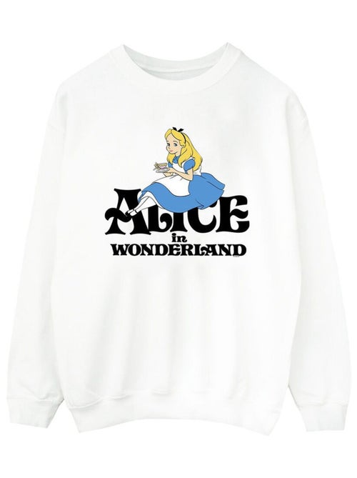 Disney - Sweat ALICE IN WONDERLAND TEA DRINKER - Kiabi Disney - Sweat ALICE IN WONDERLAND TEA DRINKER - Kiabi