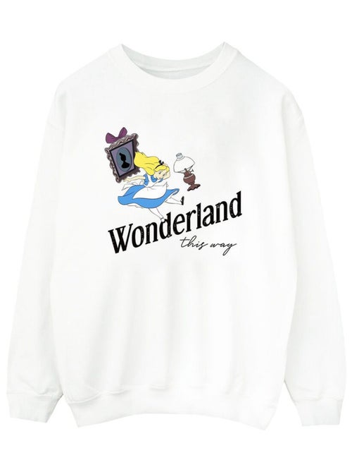 Disney - Sweat ALICE IN WONDERLAND THIS WAY - Kiabi Disney - Sweat ALICE IN WONDERLAND THIS WAY - Kiabi