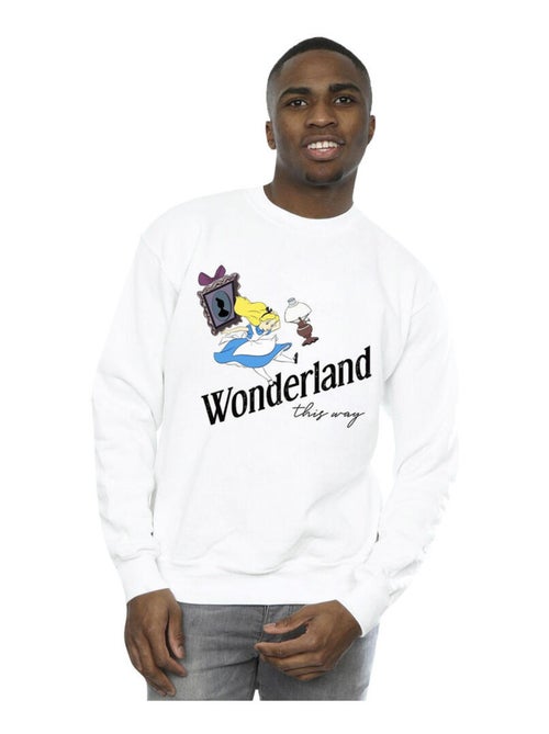 Disney - Sweat ALICE IN WONDERLAND THIS WAY - Kiabi Disney - Sweat ALICE IN WONDERLAND THIS WAY - Kiabi